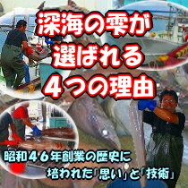 深海の雫が選ばれる４つの理由